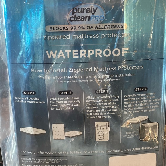 Allerease Waterproof Mattress Cover - Picture 4 of 5